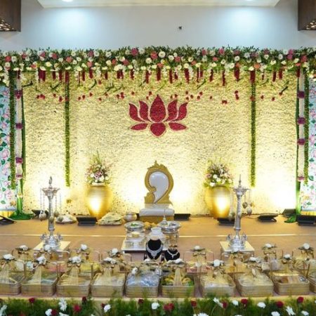 Engagment Decoration At Tirupati