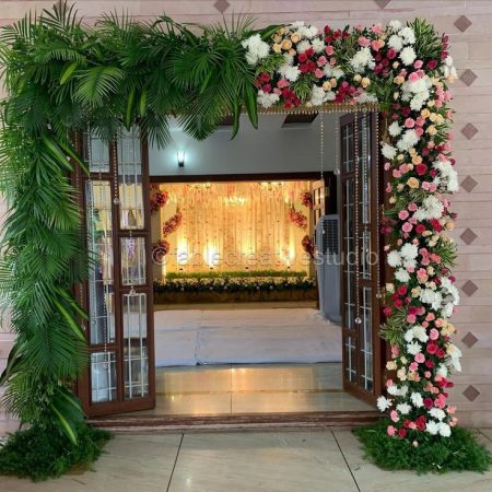 Greenery Entrance Door Decor